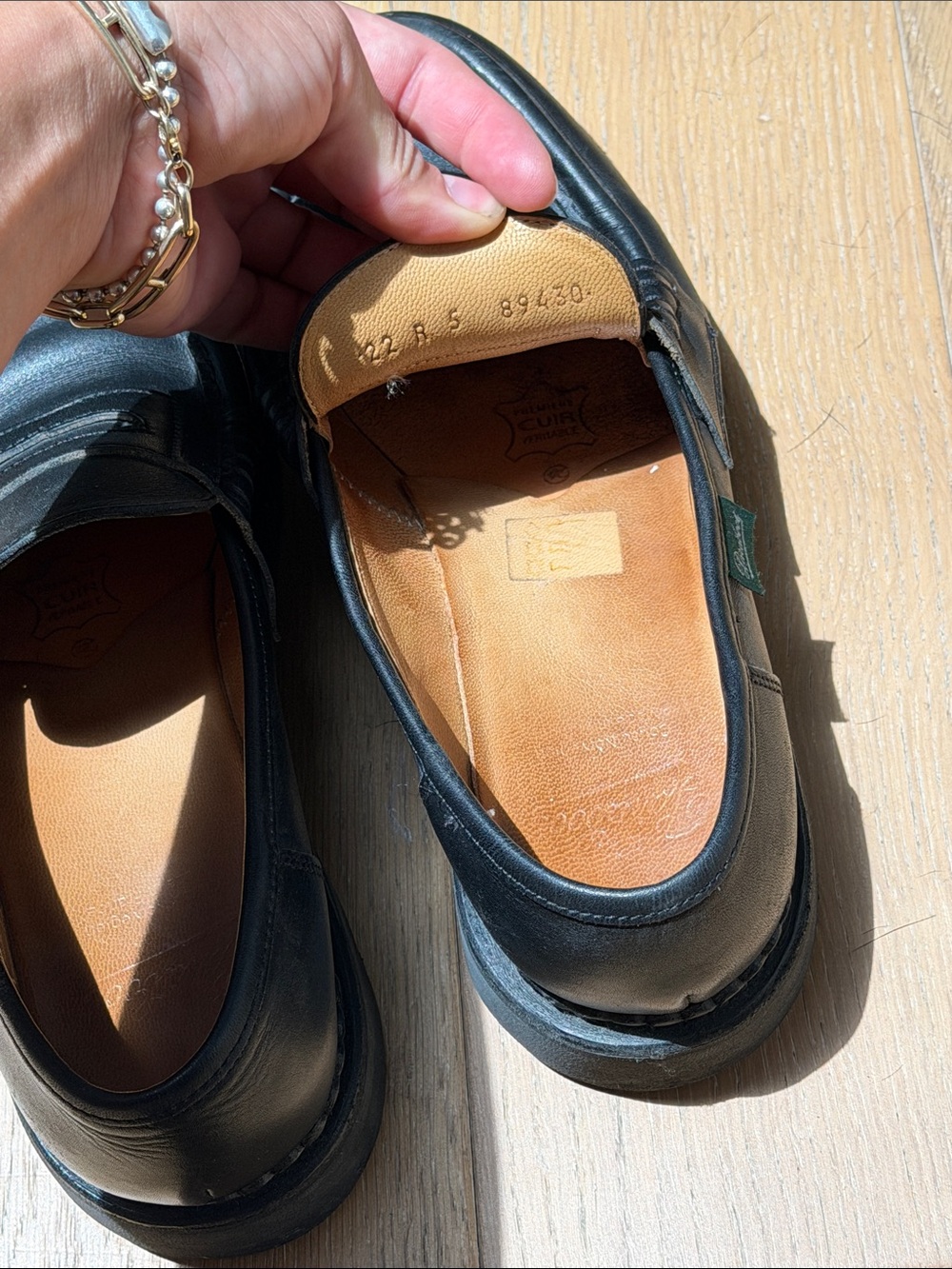 Paraboot Griff II / Orsay Black Loafer - Picture 6 of 6
